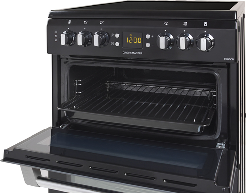 Leisure CS60CRK cooker Freestanding cooker Electric Ceramic hob Black – image 2