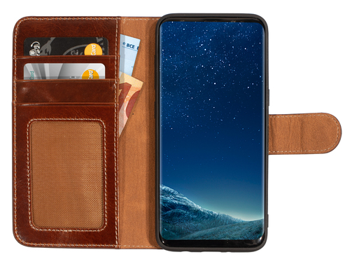 Mobiparts Excellent Wallet Case 2.0 Samsung Galaxy S8 Oaked Cognac – image 4