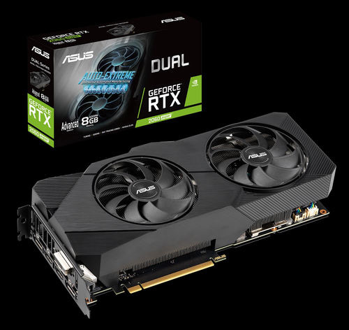 ASUS DUAL-RTX2060S-A8G-EVO-V2 NVIDIA GeForce RTX 2060 SUPER 8 GB GDDR6