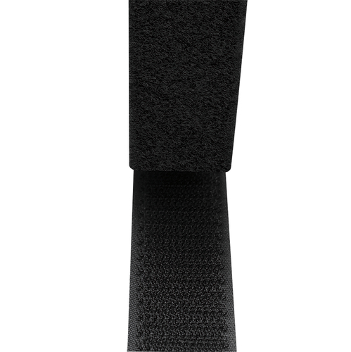 Logilink Klettband-Set, schwarz, Breite: 25 mm, Rolle, 5m, afbeelding 2