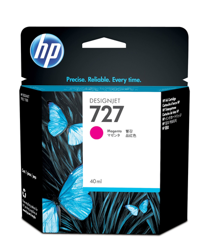 HP 727 – Cartuccia magenta originale