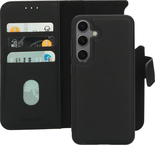 Mobiparts Leather 2 in 1 Wallet Case Samsung Galaxy S24 Black – image 1