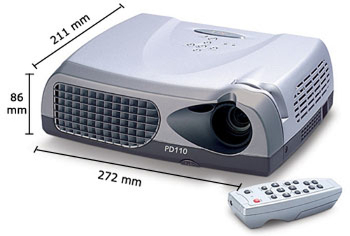 Acer PD110z 1100 ANSI lumens SVGA (800x600)