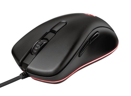Trust GXT 930 Jacx компьютерная мышь Игровой Для правой руки USB тип-A Оптический 6400 DPI