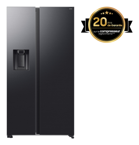 Samsung Series 7 RS70F66KCF side-by-side refrigerator Freestanding