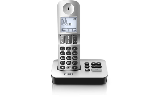 Philips D5051S/FR telephone DECT telephone Caller ID Silver – image 2