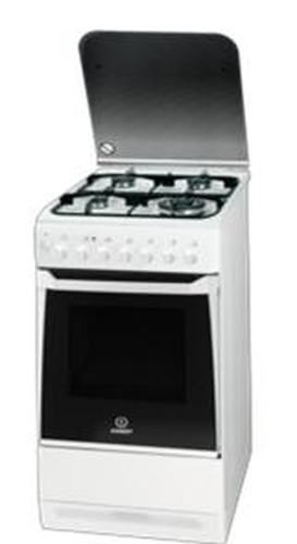 Indesit KN3T62SA(W)/NL Freestanding cooker Electric Gas White