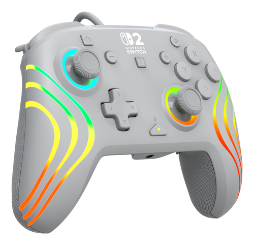 Turtle Beach Afterglow Wave Grey Wired RGB Gaming Controller. Officially Licensed for Nintendo Switch 2 – image 3