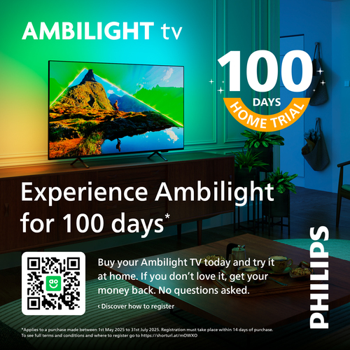 50" Philips Ambilight 50PUS8500/05 Smart 4K Ultra HD Hdr Qled TV, Black - image 3