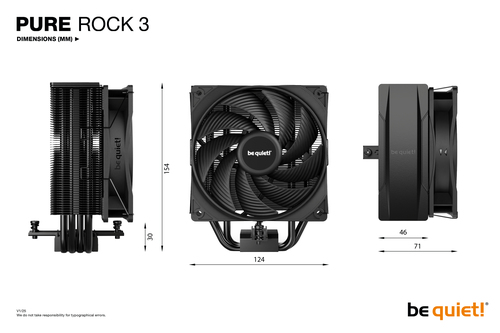 be quiet! Pure Rock 3 Black – image 7