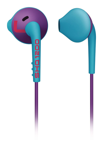 Philips ActionFit SHQ1200PP/98 headphones/headset Wired In-ear Purple