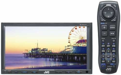 JVC KW-AVX710 car media receiver Black