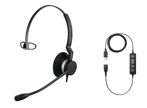Jabra BIZ 2300 Mono, NC + Link 260 USB Adapter
