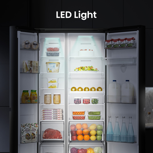 Hisense RS840N4WFE side-by-side refrigerator Freestanding – image 5