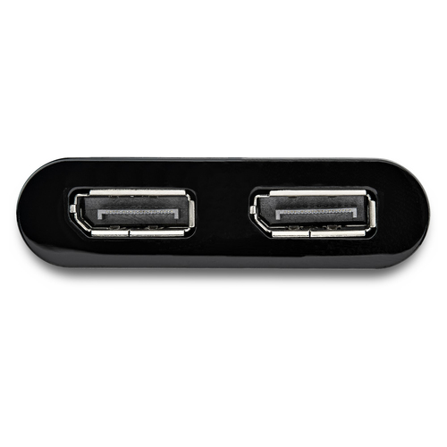 StarTech.com USB 3.0 to Dual DisplayPort Adapter 4K 60Hz, DisplayLink Certified, Video Converter with External Graphics Card - Mac & PC (USB32DP24K60) DisplayPort adapter 30cm Sort – billede 4