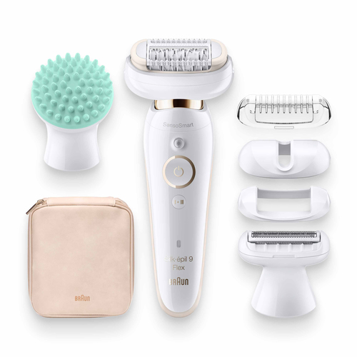 Braun Silk-épil 9 81688638 epilator 40 tweezers White, Gold – image 6