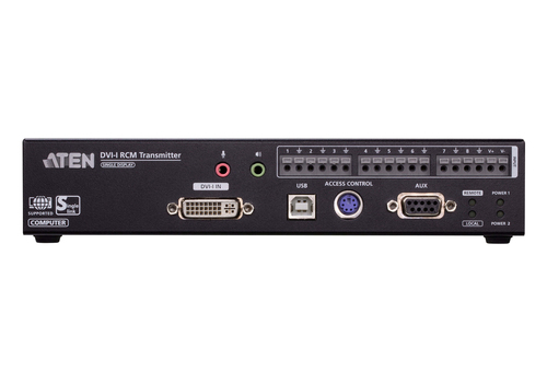 ATEN DVI-I Single Display KVM over IP Transmitter with Remote Access – image 2