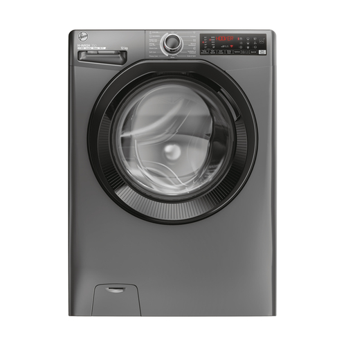 Hoover H-Wash 350 H3WPS4126TAMBR80 12kg WiFi Connected Washing Machine with 1400 rpm - Anthracite - A Rated, Grey - image 1