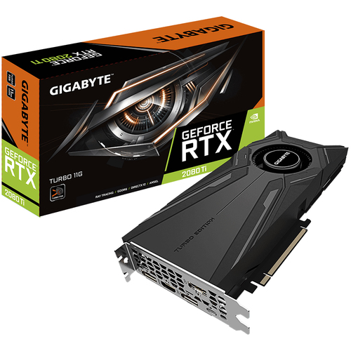 GIGABYTE GVN208TTO-00-G2 graphics card NVIDIA GeForce RTX 2080 Ti