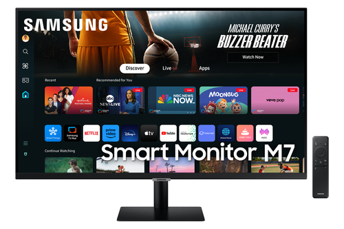 Samsung LCD S32DM700UU 32" black UHD Smart Monitor Smart Monitor M70D