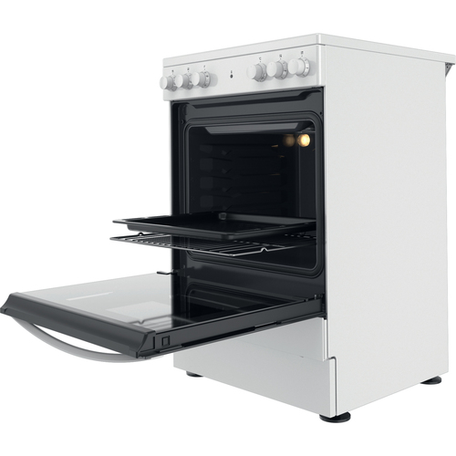 Indesit IS67V5KHW/UK cooker Freestanding cooker Electric Ceramic hob White – image 9