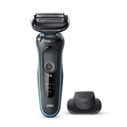 Braun Series 5 50-M1200s Foil shaver Trimmer Black, Blue