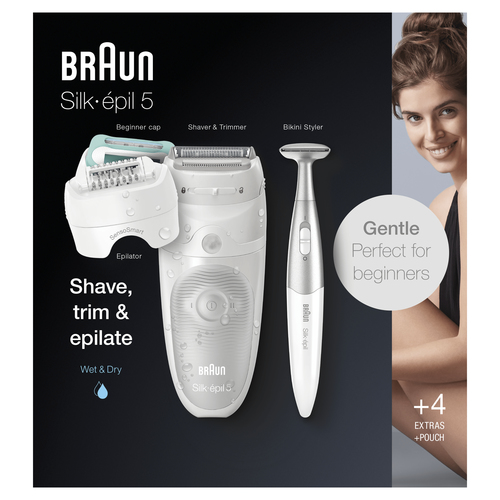 Braun Silk-épil 5 81770432 epilator 28 tweezers White – image 4