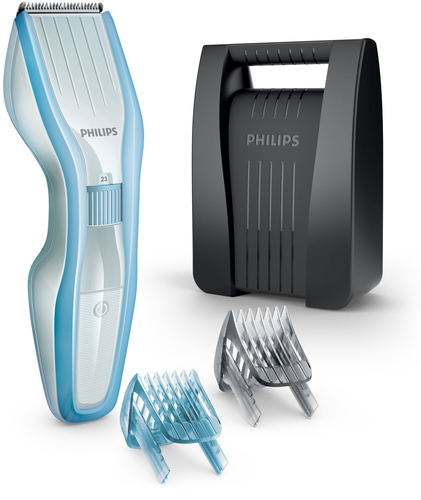 Philips HAIRCLIPPER Series 5000 HC5446/80 hair trimmers/clipper Blue, Silver 24 Nickel-Metal Hydride (NiMH)