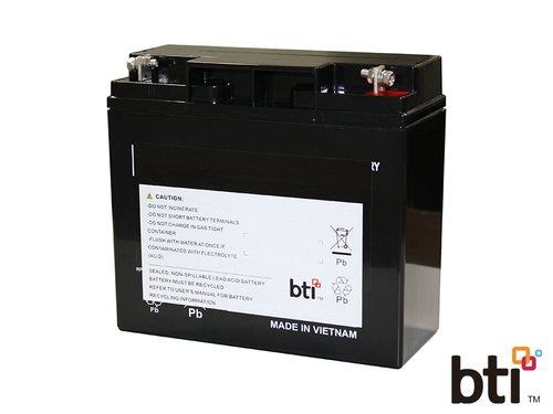 BTI UB12180-BTI 12V 18A 1-CELL T3/F3 SEALED LEAD ACID BATTERY FOR VARIOUS BACK-U
