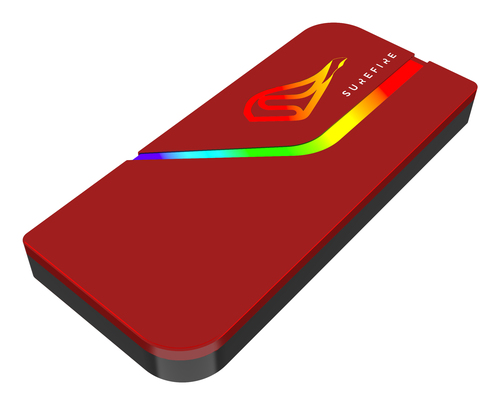 Verbatim Surefire PyroDrive Gaming SSD Slim 1TB Red – image 2