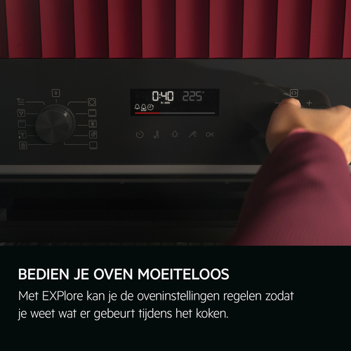 AEG TK6NK40FM Inbouw oven met magnetron Grijs, afbeelding 3
