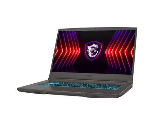 MSI Thin 15 B13VF-2894XDE Intel® Core™ i7 i7-13620H Ноутбук 39,6 cm (15.6") Full HD 16 GB DDR4-SDRAM 1 TB Твердотельный накопитель (SSD) NVIDIA GeForce RTX 4060 Wi-Fi 6E (802.11ax) Free DOS Серый