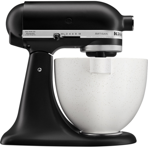 KitchenAid Artisan Mixer 5KSM125EBM Mat Zwart, afbeelding 4