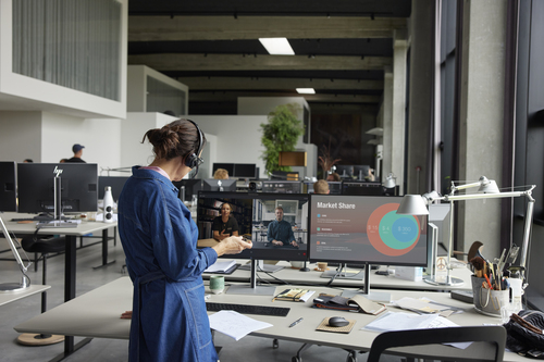 HP Poly Savi 8410 Office Headset