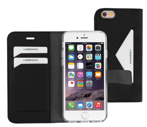 Mobiparts Classic Wallet Case Apple iPhone 6, iPhone 6S Black