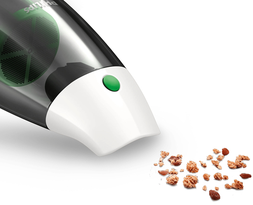 Philips MiniVac FC6148/01R1 handheld vacuum White, Green Dust bag – image 3