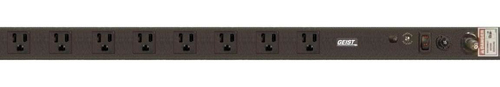 Vertiv Geist NSVK080-101R15 power distribution unit (PDU) 8 AC outlet(s) 0U Black