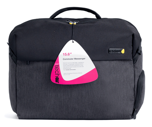 Techair Commuter pro 39,6 cm (15.6") чехол-сумка почтальона Черный