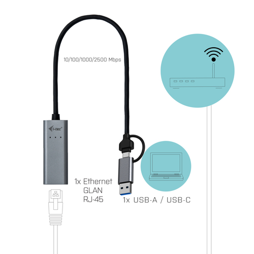 i-Tec - Netwerkadapter, afbeelding 3