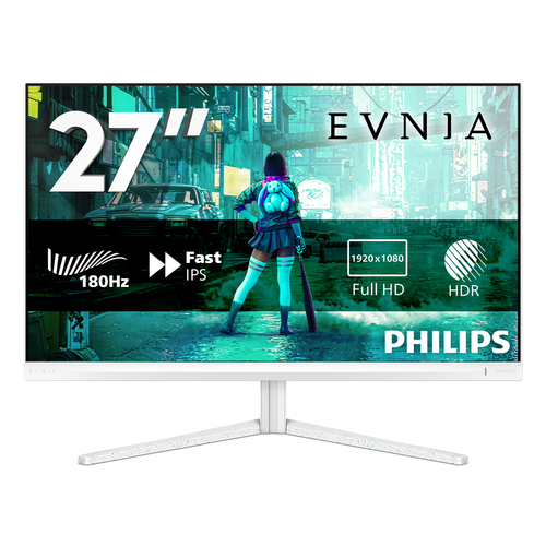 Philips Evnia 27M2N3201A 180Hz Full HD Gaming Monitor - Fast Ips, Ergonomic, Height-Adjustable Stand - image 1