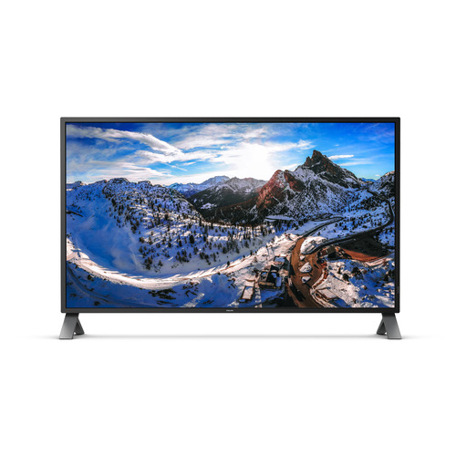 Philips 438P1/75 43" 16:9 4K UHD IPS LCD,60HZ,5MS,VGA,Hdmi(2),DP(2),USB(4),Spkr,H/ADJ,4YR