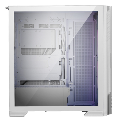 Msi Mpg Velox 300R Airflow PZ Tempered Glass Mid Tower PC Case - White - image 3