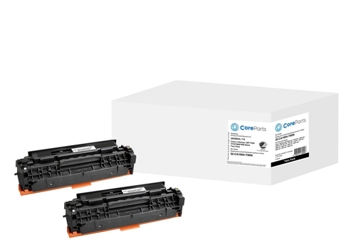 CoreParts QI-CA1004-TWIN toner cartridge 2 pc(s) Compatible Black