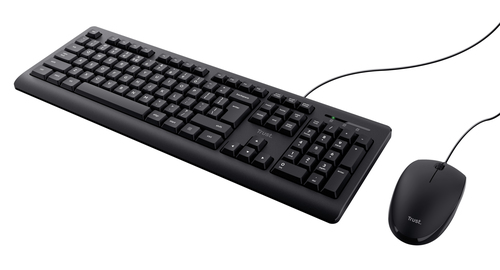 Trust TKM-250 Wired Keyboard And Mouse Set - Black CZ SK – image 2