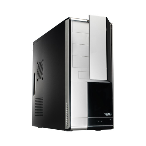 ASUS TA-B22 computer case Midi Tower Black, Silver