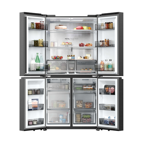 Haier HCR59F18DNMB side-by-side refrigerator Freestanding – image 3