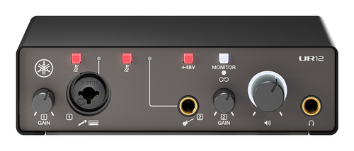Yamaha UR12 MK3 Black audio interface, afbeelding 2