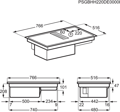 AEG COLI84FHXB Black, Stainless steel Built-in – image 9