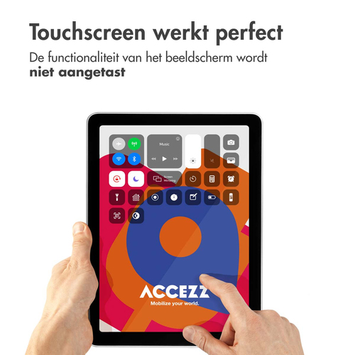 Accezz Glass screenprotector + Applicator iPad Pro 11 (2024) M4, afbeelding 5
