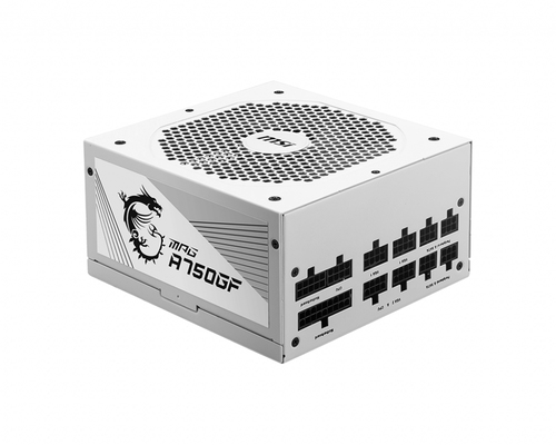 MSI MPG A750GF WHITE блок питания 750 W 24-pin ATX ATX Белый